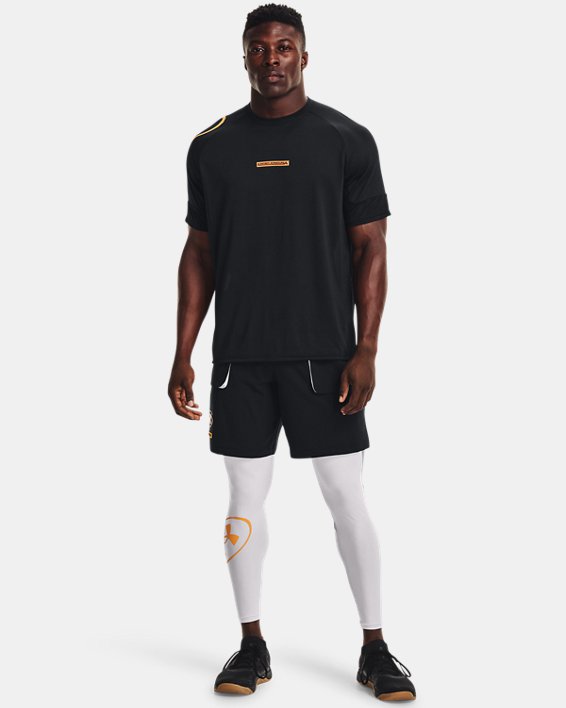 Men's UA Evolution Training Short Sleeve, Black, pdpMainDesktop image number 2